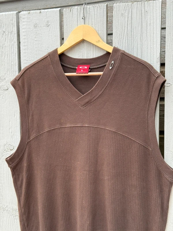Oakley Ribbed Cotton Vest