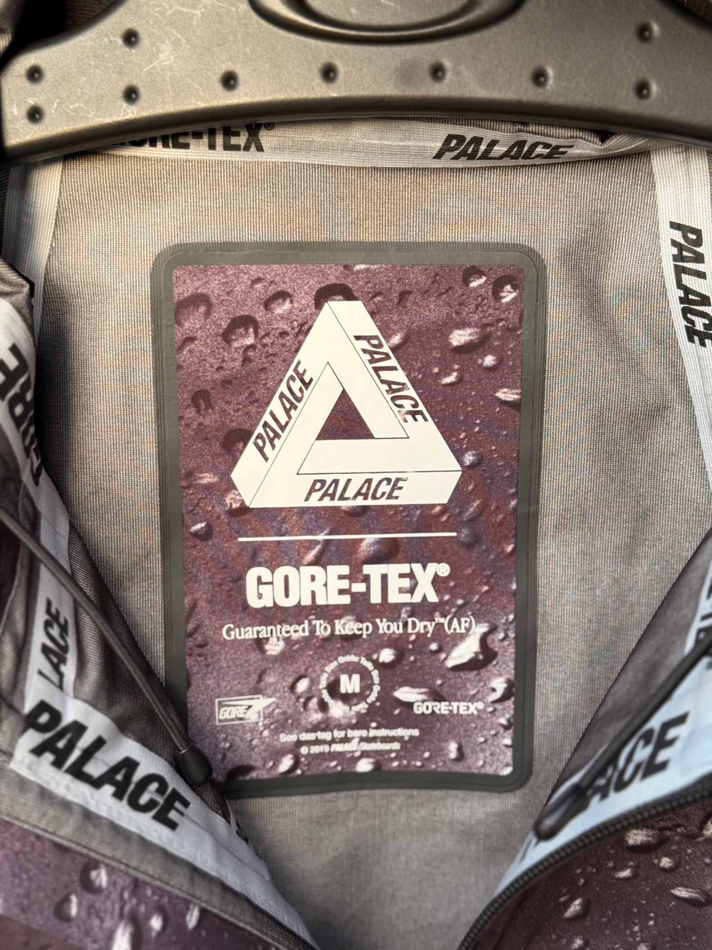 Palace Gore-Tex Palex Black Rain Jacket