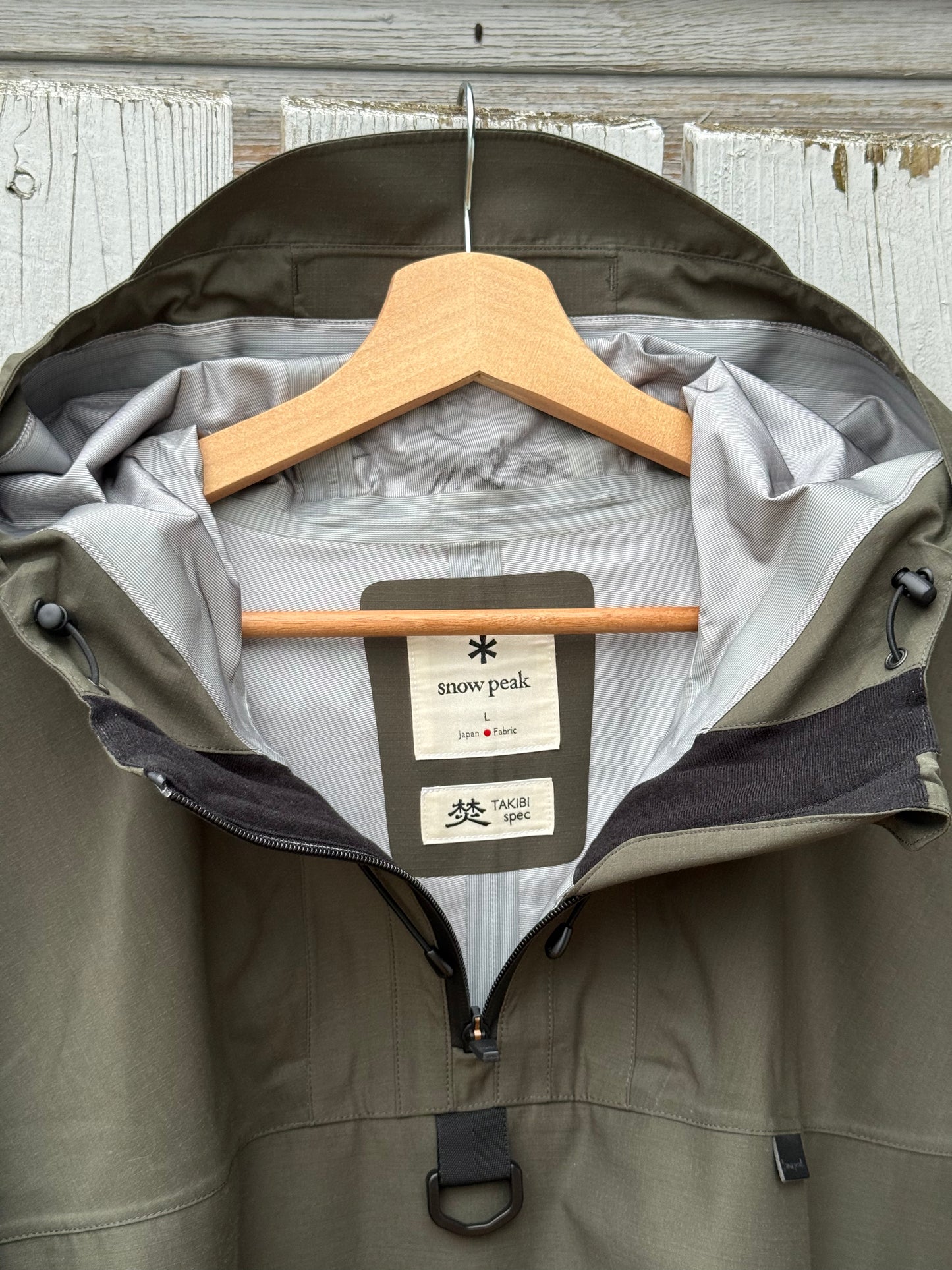 Snow Peak TAKIBI 1/4 Zip Anorak